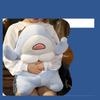 Funny Muscle Shark Plush Toy Squishy Bodybuilding Shark Stuffed Doll Cute Pillow Perfect Companion Doll Birthday Gift for Friend