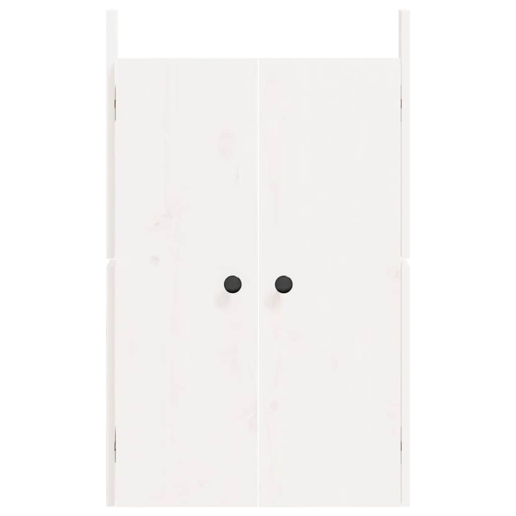 Vidaxl Outdoor Kitchen Cabinet Door, White, 50X9X82 Cm, Pine