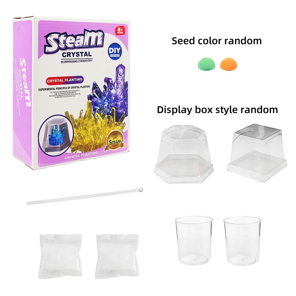 Children'S Crystal Planting Scientific Experiment Handmade Diy Crystal Making Puzzle Novel Planting Toys