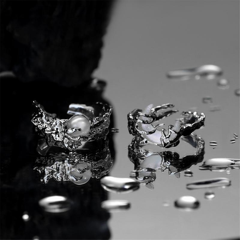 Sturdy Quality Sun and Moon Rings Stylish Sun and Moon Rings For Fashion Enthusiasts Who Love Trendy Accessories