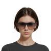 Saint Laurent Gradient Mask Sunglasses Silver Unisex Eyewear SL-364-MASK009
