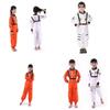 Astronaut Cosplay Costume For Kids Polyester Suit With Space Suit Design For Halloween Parties