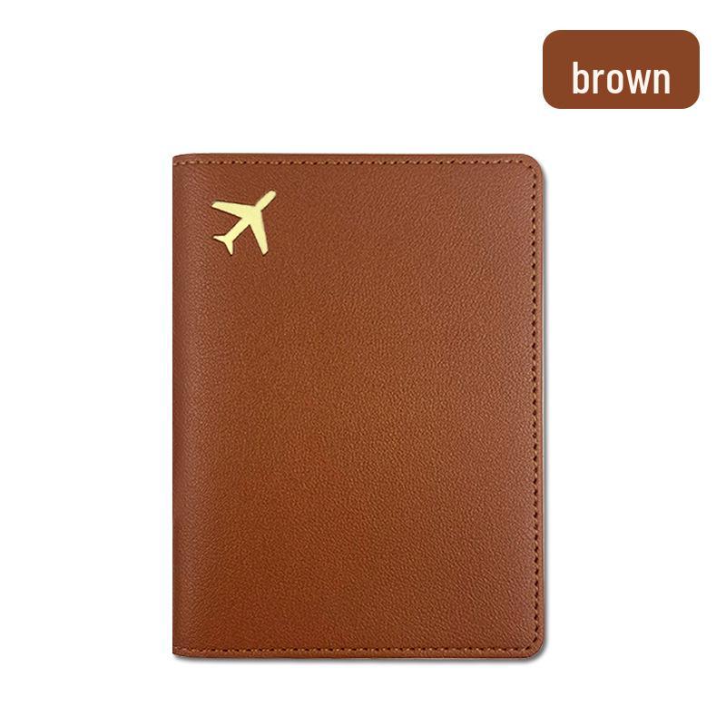 Customizable Multi-Color PU Leather Passport Holder with Thickened Design