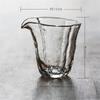 Japanese Style 200ml Hammer Glass Tea Pitcher Fair Mug Heat Resistant Chahai Tea Justice Cup Kung Fu Tea Set Accessories Teaware