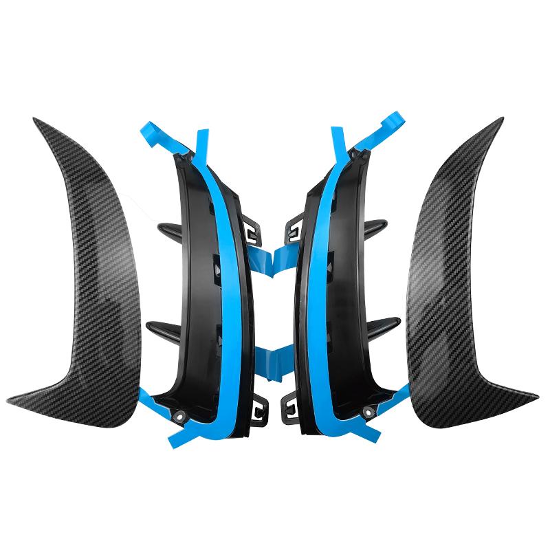 Front Rear Bumper Lip Fog Lamp Cover Chin Spoiler Splitter Body Kit Canards For Mercedes Benz W177 AMG Line A Class A200 A250 A35 2019