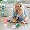 Dancing Squid Kids Electronic Pet Toys Induction Lying Flat Squid with Light&Music Interactive Development Toys Tummy Time Gifts