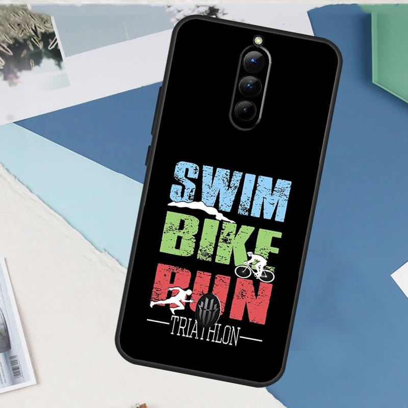 

Triathlon Tri Life Swim Bike Run Case For ZTE Nubia Red Magic 10 9 8 8S 9S 10S 11 Pro Plus 6 7 6S 7S Pro 5G 6R 10 Air Cover Red Magic 6