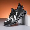 MOQ one piece of fly-woven sneakers summer breathable casual running dad shoes