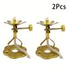 2 Pcs Iron Lamp Harp, Adjustable, for Oil Cup Lamp