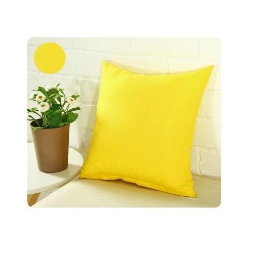 

Однотонный чехол на подушку, наволочка, смесь хлопка, 40x40 45x45 50x50, цвет 12 Yellow,50x50