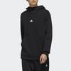 Adidas Sport Hoodie With Drawstring Men Tops Black FJ0187