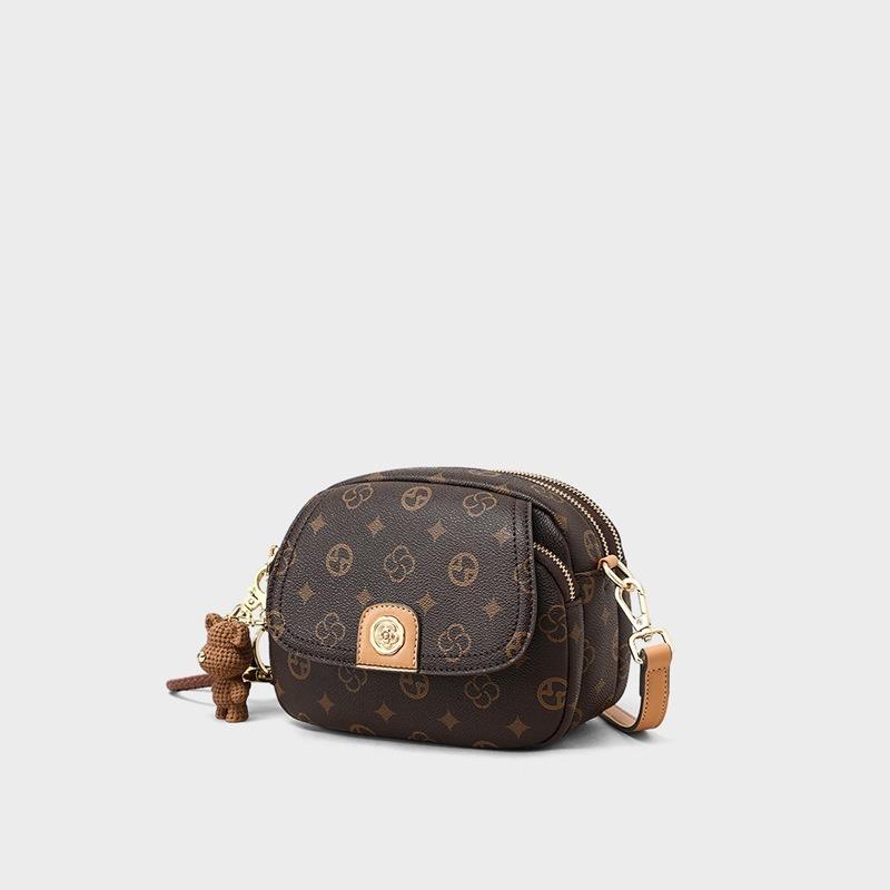 Bag Women's New Autumn and Winter Women's Bag Small Bag Messenger Bag Fashionable Light and Versatile Small Round Bag Luggage
