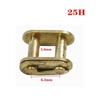 1pcs Motorcycle Chain Buckle Ring Link 25H T8F 420 428 520 530Chain Connector Master Joint Link Motorcycle Accessories