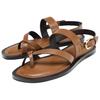 Zara Pu Comfortable Flat Versatile Strap Sandals Women Sandals Brown 2617510105