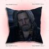 Popular Game Hank and Connor Pillow Covers Cartoon Sofa Decorative Home Double-sided Printing Short Plush Cute Cushion Cover