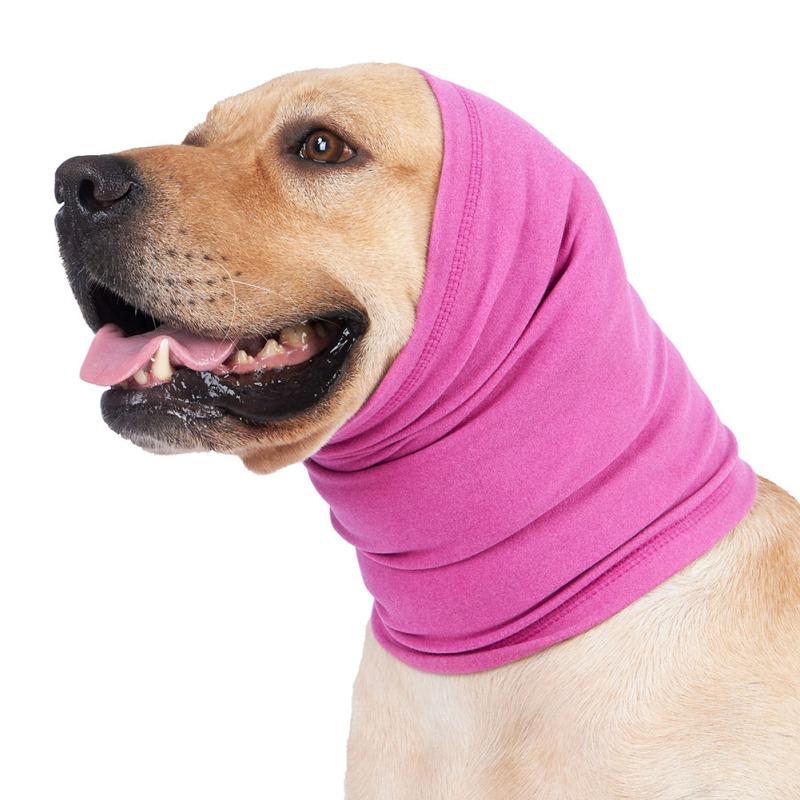 Pet Dog Ear Cover Wrap Noise Snood Anti-scare Noise Protective Ear Muffs For Calming Anxiety Relief