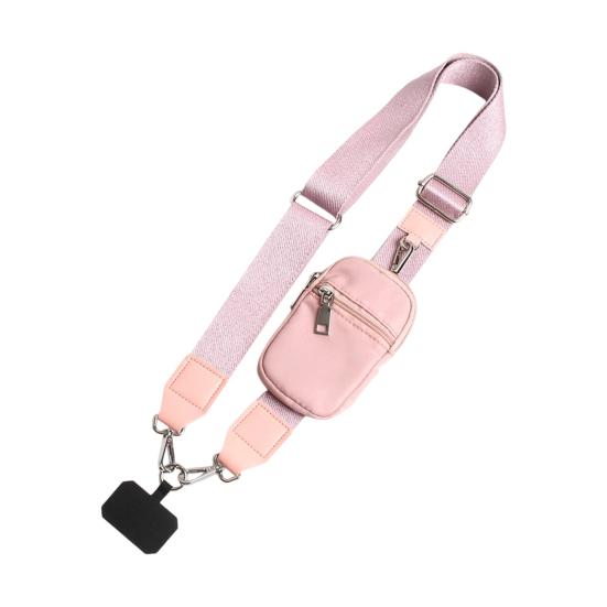 Adjustable Phone Lanyard with Detachable RFID Wallet Crossbody Strap Hands-Free Universal Phone Carrying Case for Smartphones