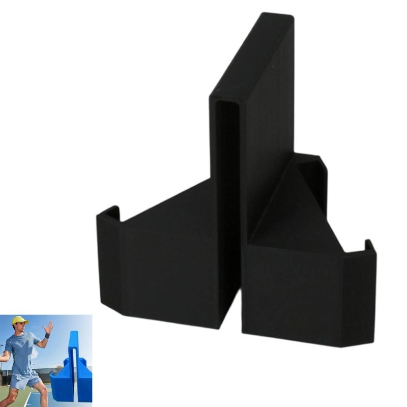 Tennis Accessory Camera Holder For Competitions Highlight Live Streaming From Net Perspective Without Assistance