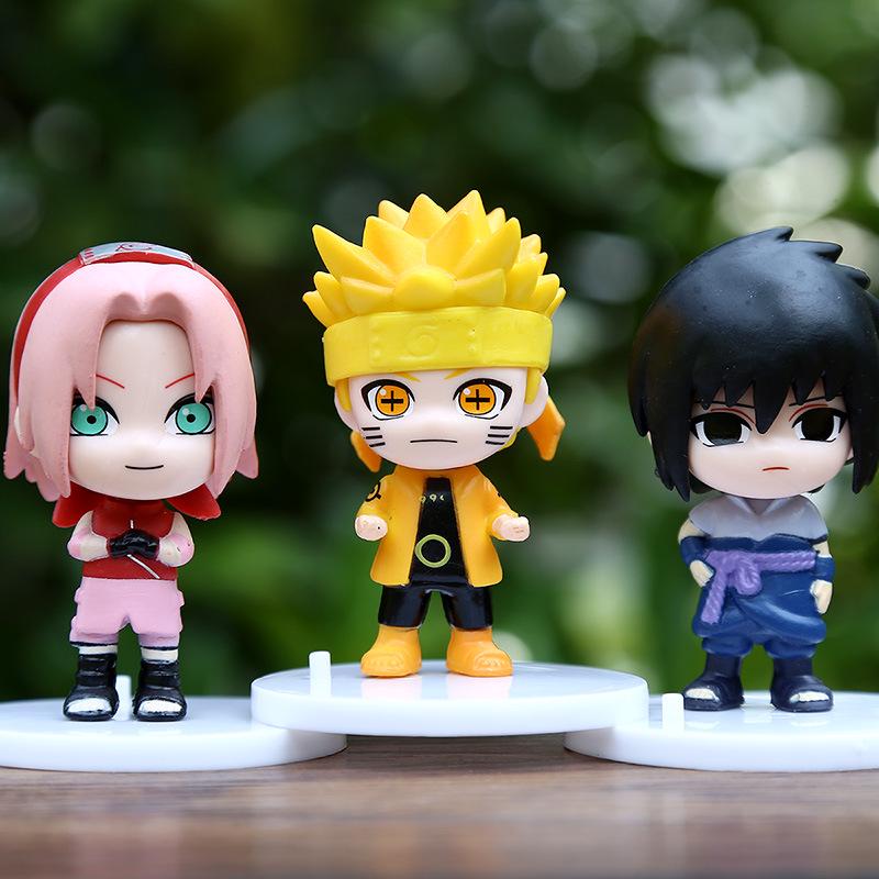 Anime Naruto Figuren: Blind Box Figuren von Naruto, Kakashi und Gaara – Trendige Ornamente und Geschenke