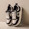 Superheta vita damsneakers 2025: Koreansk stil, tjock sula, mångsidiga fritidsskor för vår och höst