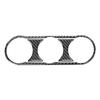 Carbon Fiber A/C Knob Frame Sticker for Mazda MX-5 Miata ND (2015-2021).
