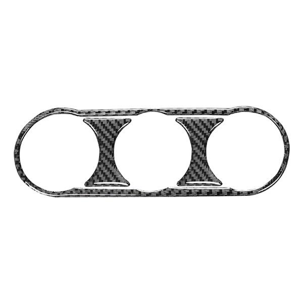 Carbon Fiber A/C Knob Frame Sticker for Mazda MX-5 Miata ND (2015-2021).