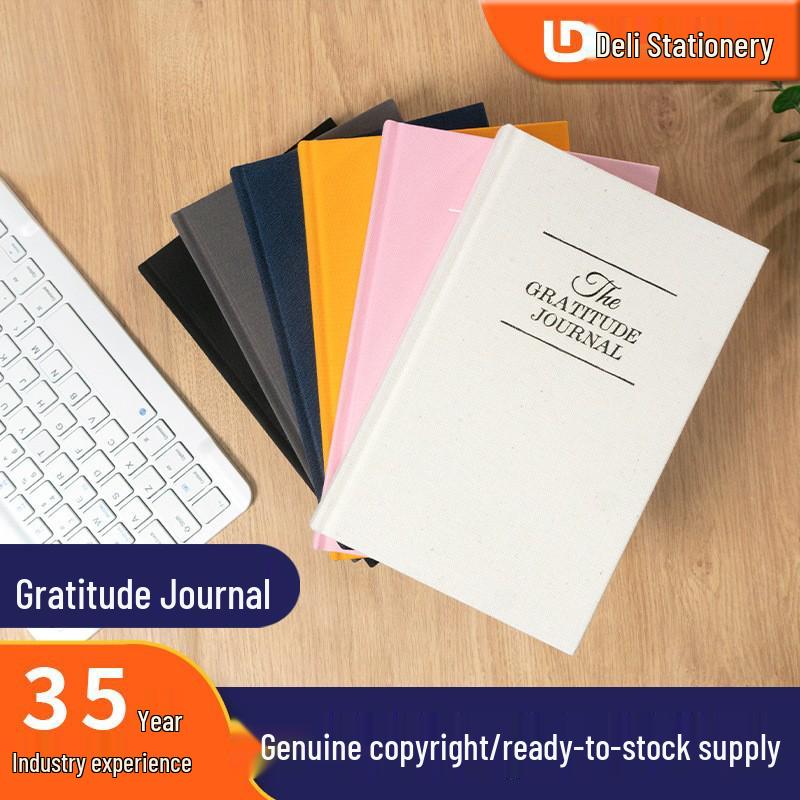5-Minute Gratitude Journal: Hardcover Daily Agenda & Notebook