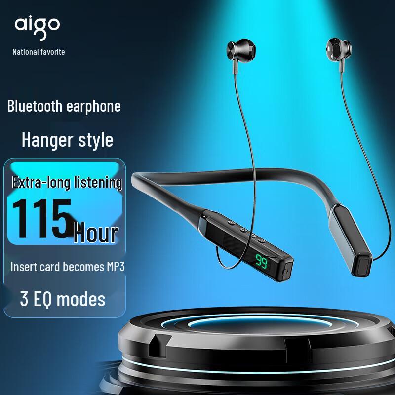 

aigo W07 Bluetooth Neckband Sports Earbuds