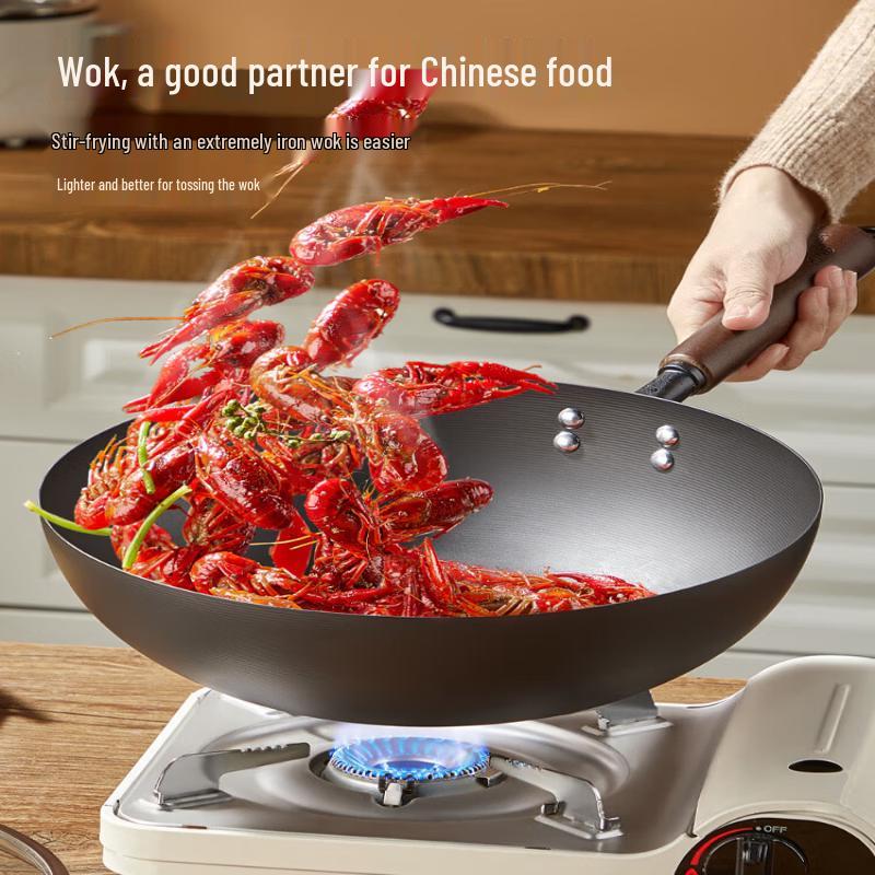 COOKER KING Iron Wok