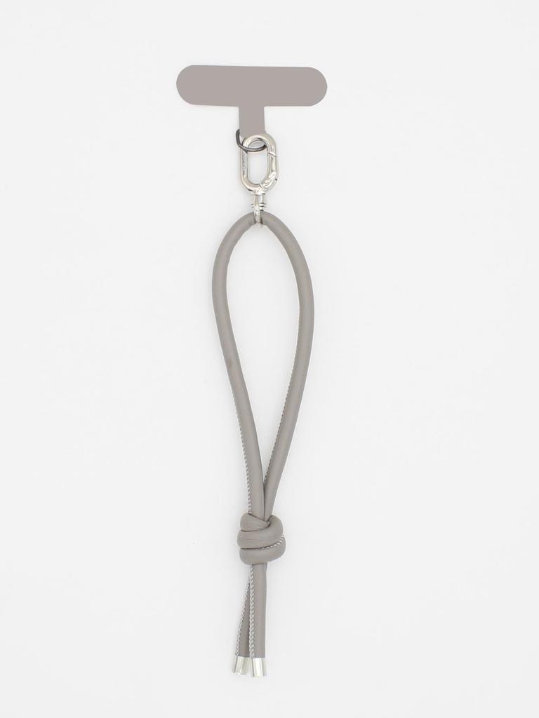 Woven Leather Pendant Keyring & Bag Accessory