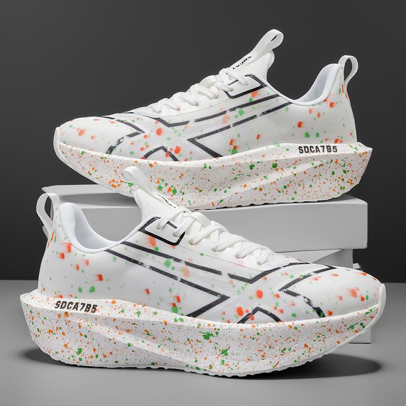 Carbon Plate Sneakers Professional Marathon Running Shoes Men Training Sports Shoes Wear Resistant Tennis Sneakers Women's Shoes