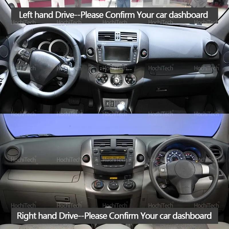 For Toyota RAV4 XA30 2006-2012 Car Dashboard Cover Avoid Light Pad trument Platform Cover Mat Carpet Accessories
