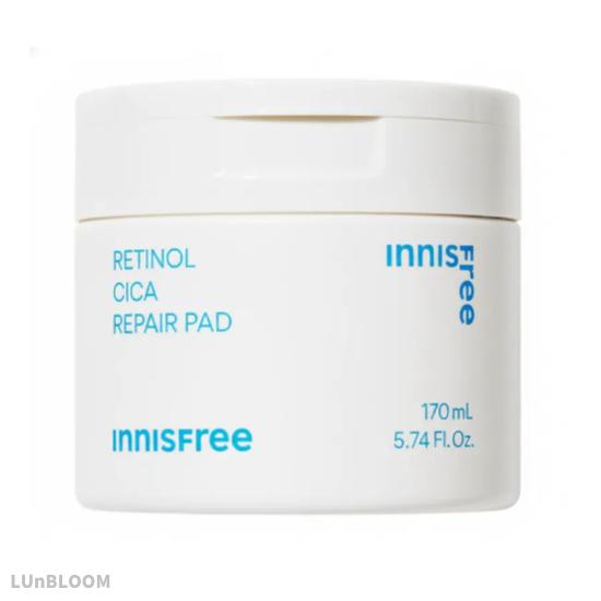 

INNISFREE Retinol Cica Repair Toning Pad 60 Sheets (+Free gift)