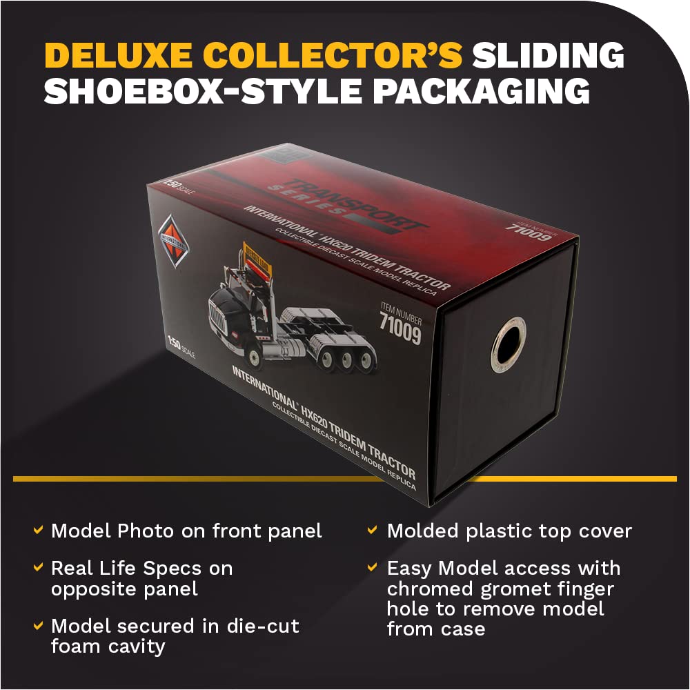 International HX620 Truck X 1/50 (8 6) (Metallic Black)