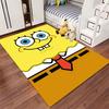 Yellow Cartoon Character Carpet suitable as a non-slip mat for the living room or bedroom sofa