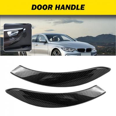 2x Innen Türgriff Verkleidungsabdeckungen Passend für BMW 3er F30 F31 2013-2018 Kohlefaser