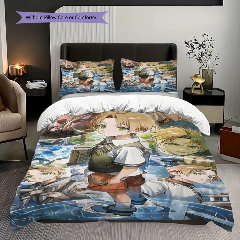 Companions Azure Threepiece Set 1 Duvet Cover 2 Pillowcase Without Core Gift Bedding Set Duvet Cover And Pillowcase Decorative Down Comforter