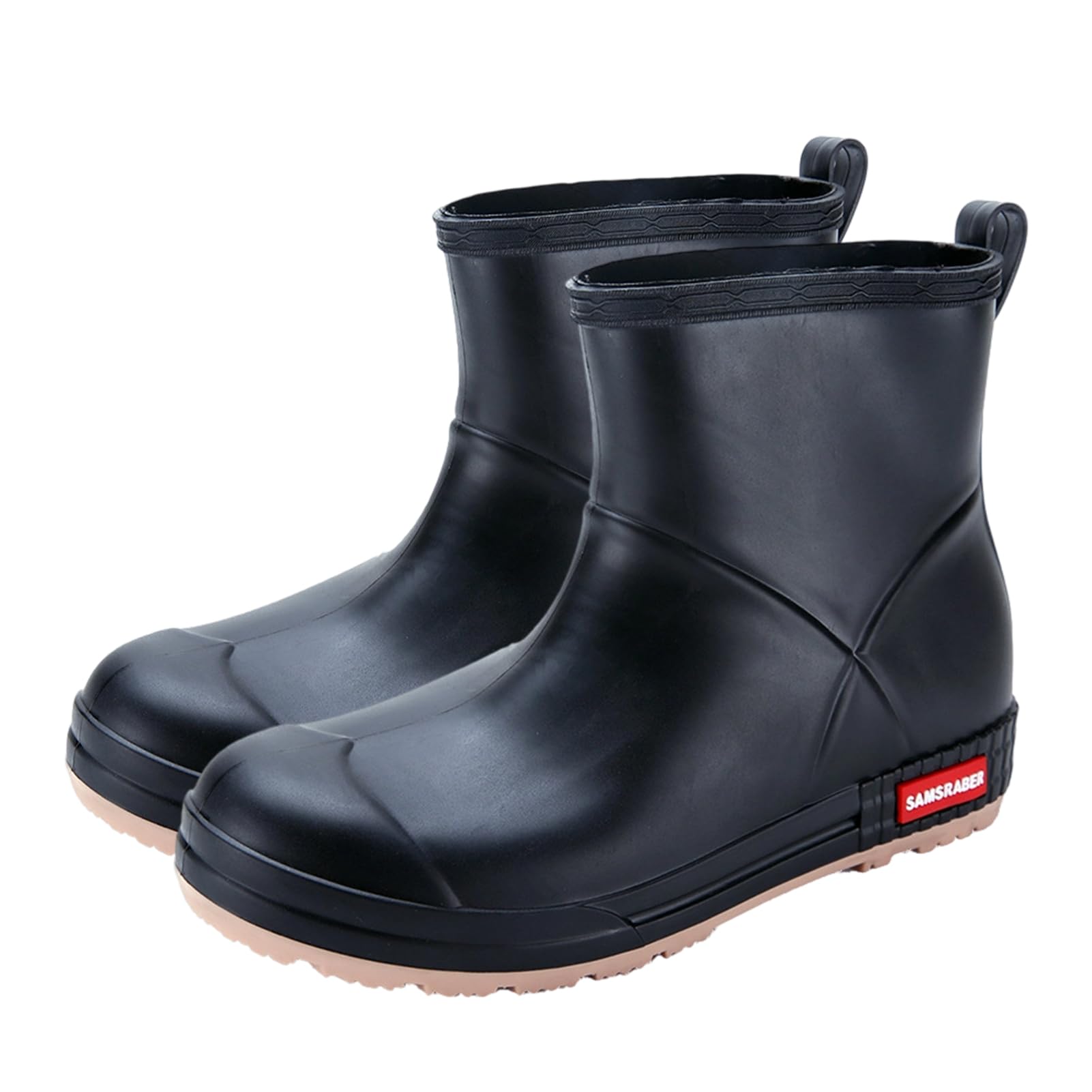 

Formemory Rain Boots for Men and Waterproof Short Perfect for Rainy and Outdoor Comfortable for Commuting and Outdoor Activities Size Japanese Shoe чёрный