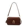 Retro PU Leather Square Bag Solid Color Lightweight Crossbody Bag Comfortable Women's Handbag Korean Style