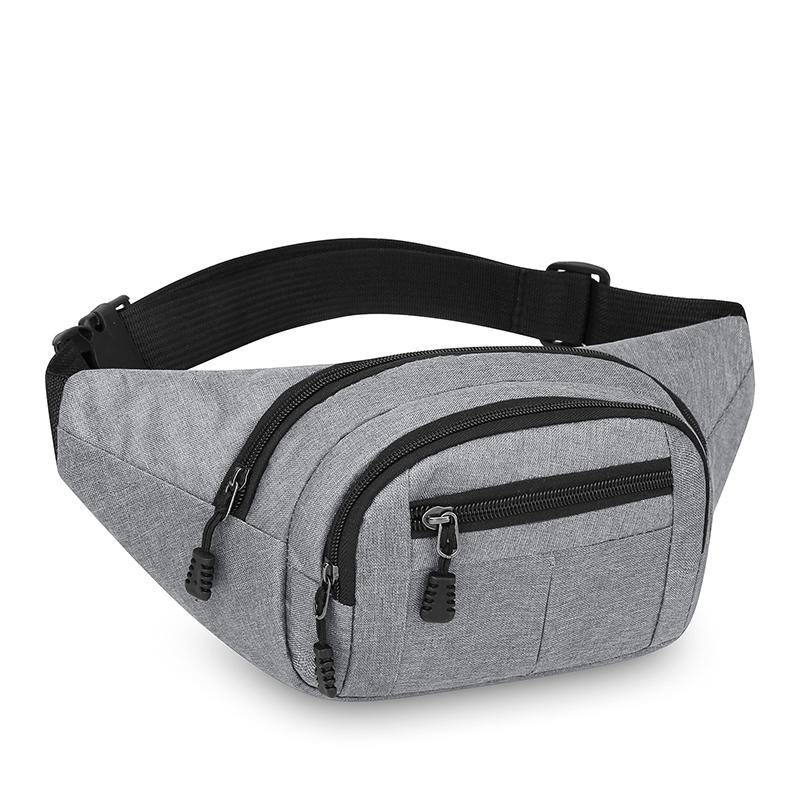 Marsupio da vita unisex Uomo Pacco da petto Impermeabile Borsa sportiva da esterno Pochette Borsa da vita Marsupio Crossbody Borsa a banana