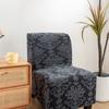 Armless Chair Furniture Slipcovers Repellent Accent Dining Chair Cover Armless Slipper Protector Removable Slipcover Used For Living Home Hotel
