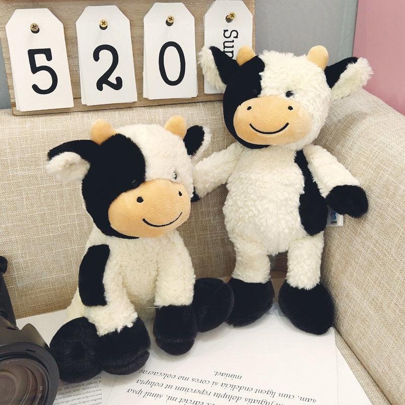 30CM New Cute Animal Cartoon Cows Stuffed Plush Toy Kawaii Cattle Comfortable Soft Toy Children Birthday Present Plush/Nano Doll
