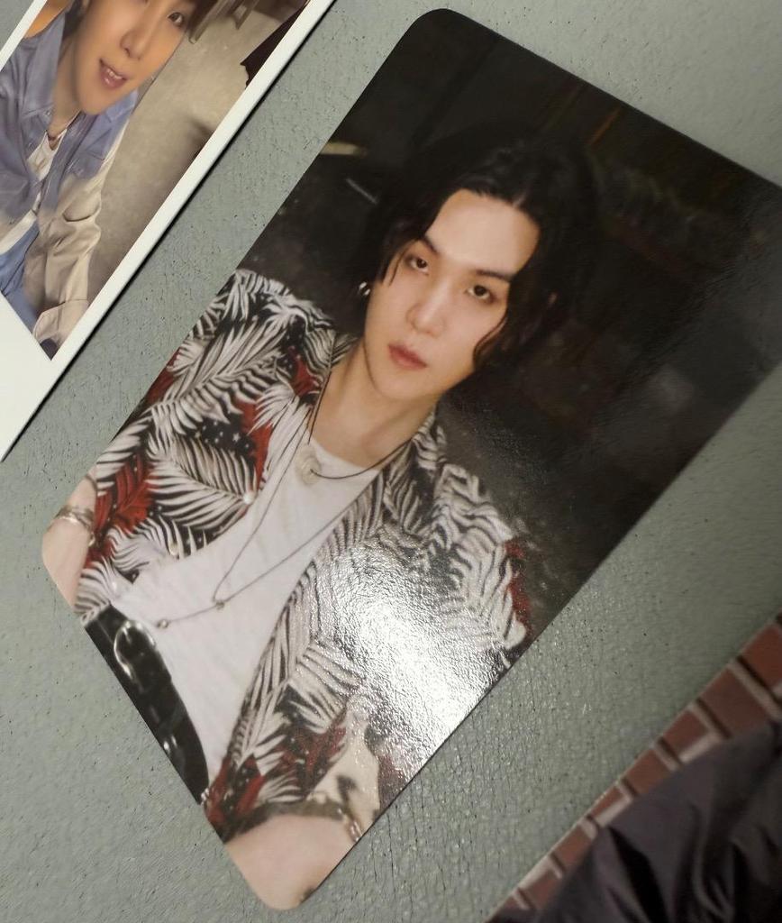 [USED] BTS FESTA PTD SUGA Yoongi Trading Card Instant Photo