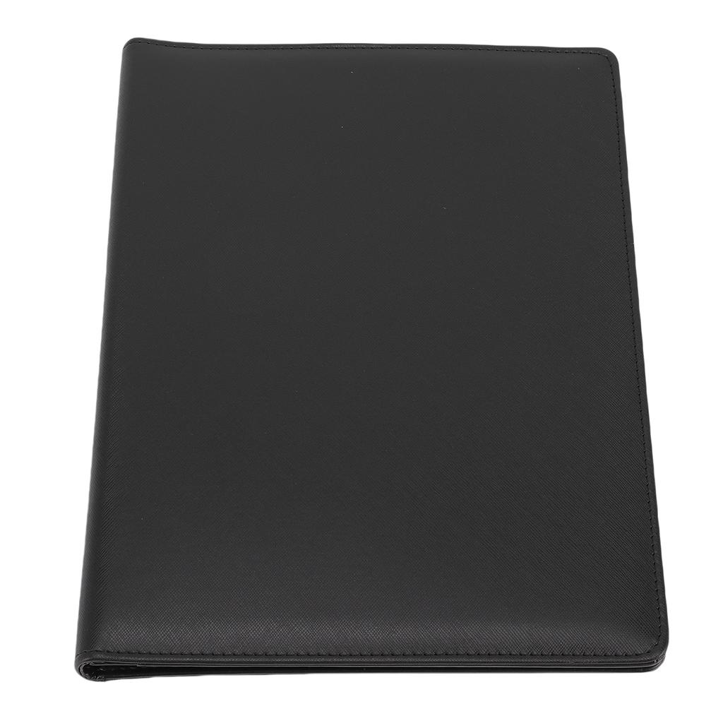 Portfolio Folder Small A4 Clipboard with Cover Writing Pad Notepad Legal Pad Holder 323x251mm Black
