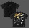 Anime Jujutsu Kaisen Makora T-shirt Y2k Washed Oversized T Shirt Summer Short Sleeve Casual Cotton Tees Tops Men's Clothing