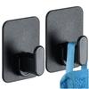 2x Self-Adhesive Towel Rack, Kitchen Hook, Bathroom Hook