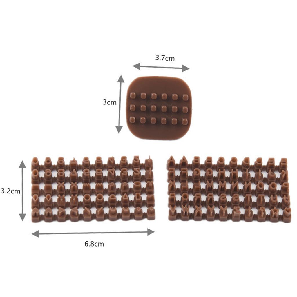 Alphabet Number Symbol Cookie DIY Stencil Set Alphabet Letter Form For Baking