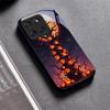 Halloween Pumpkin Black Glass Phone Case For Motorola Moto Edge 70 60 Fusion 50 Ultra 40 Neo 30 Pro 20Lite 60s 50Neo Black Cover
