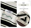 2025 Summer Boys' Pure Cotton Striped T-Shirt Set - Short & Half Sleeve Options