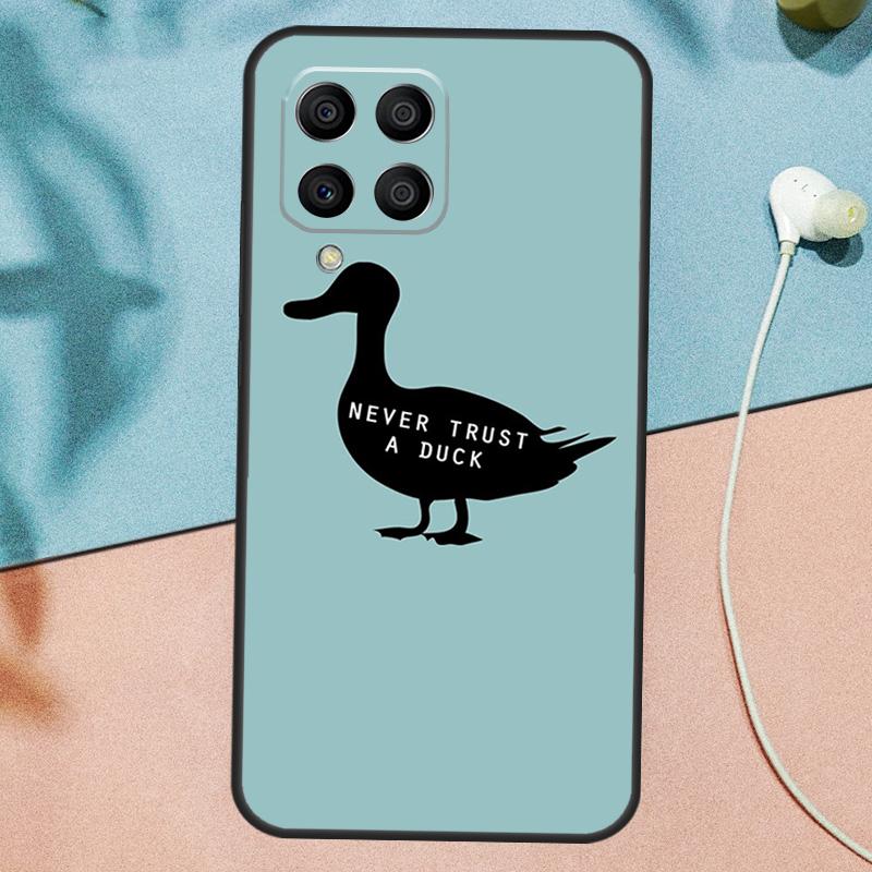 Cute Cartoon Duck Case For Samsung Galaxy M54 M14 M34 M13 M53 M56 M52 M32 M16 M11 M21 M31 M35 M12 M15 M36 M55